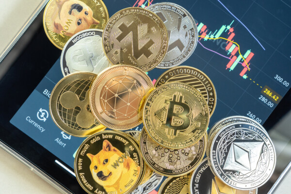 Cryptocurrency on Binance app