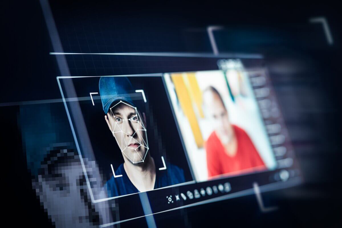 Deepfake and AI artificial intelligence video editing technology.