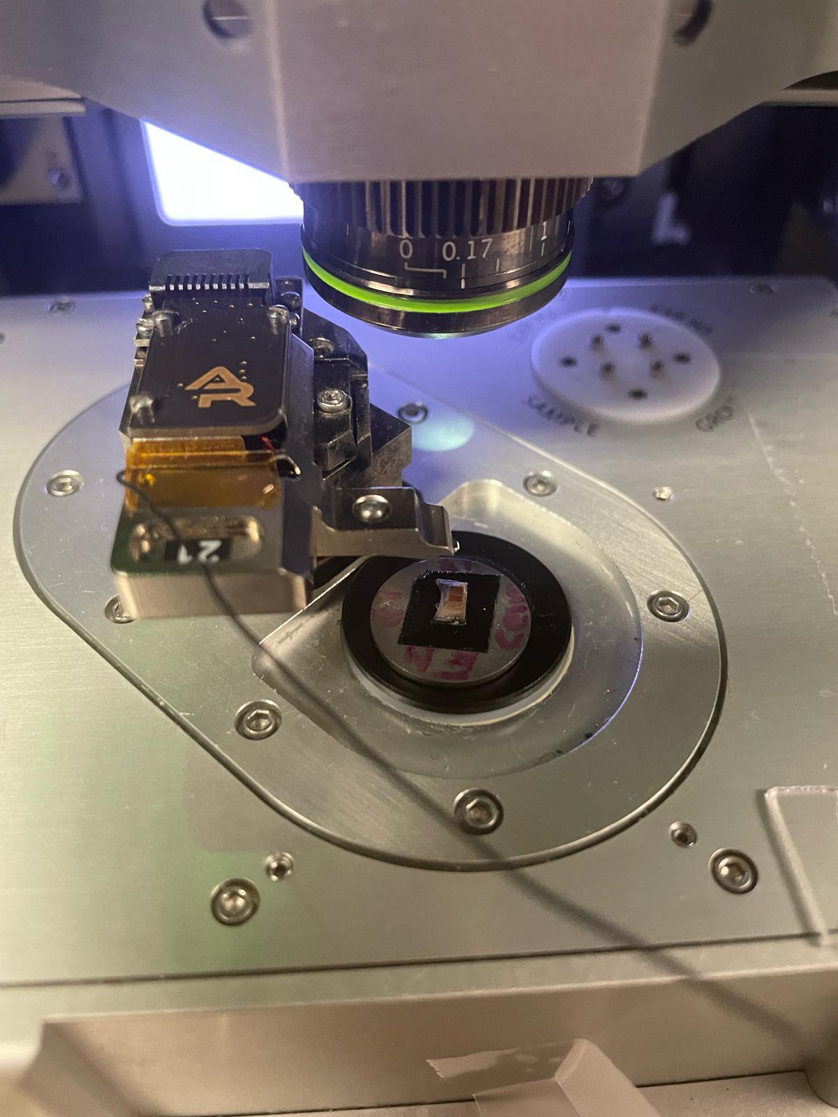 A biomodal atomic force microscopy (AFM) instrument