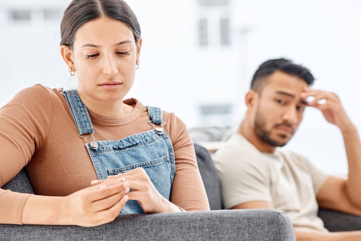 Couple breaking off engagement