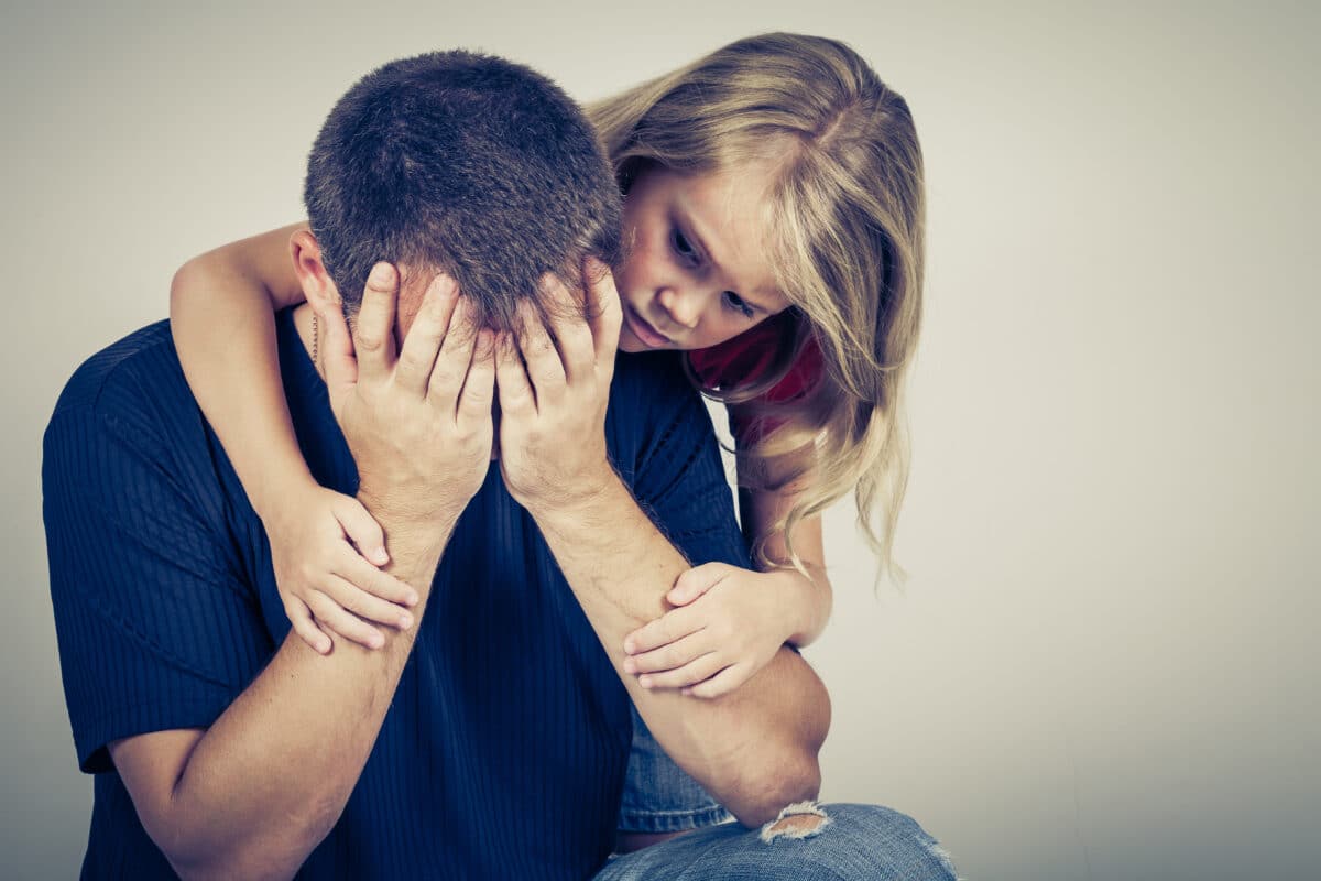 Depressed father
