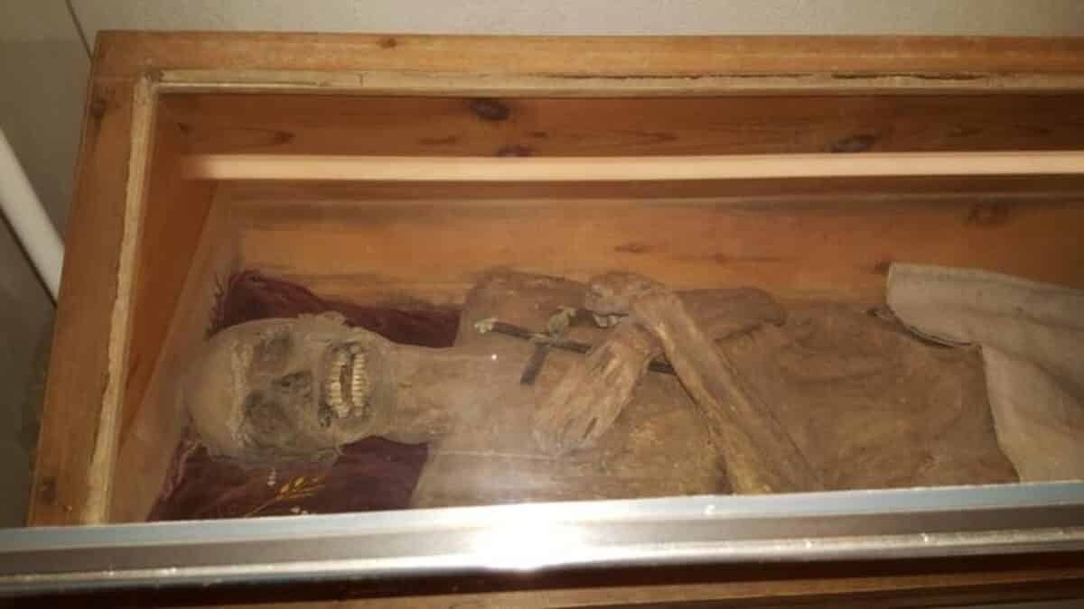Air-Dried Chaplain mummy