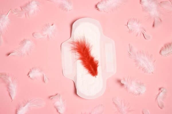 Menstrual pad for period/menstruation cycle